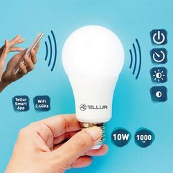 TELLUR ŽARULJA WIFI, E27, 10W bijela/WARM