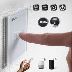 TELLUR WIFI ELEKTRIČNI PREKIDAČ 2-PORTS, 1800W, 10A