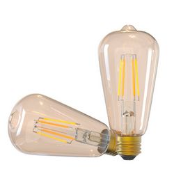 TELLUR SMART WIFI FILAMENT BULB E27, 6W, AMBER bijela/TOPLA, DIMMER