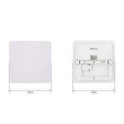 TELLUR SMART WIFI CEILING LIGHT, RGB, 24W, PRAVOKUTNO, BIJELO