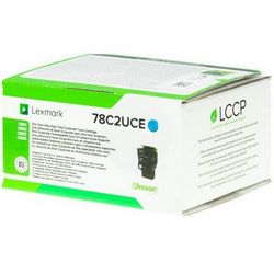 Toner LEXMARK 78C2UCE (1 komad, original) cijan