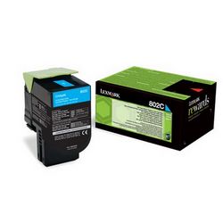 Toner LEXMARK 802C (1 komad, original) cijan