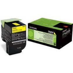 Toner LEXMARK 702Y R (1 kom., original) žuti