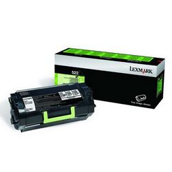 Toner LEXMARK 522 (1 komad, original) crni