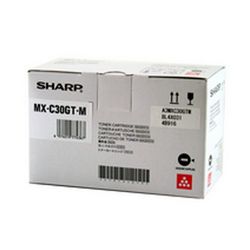 Toner kartuša SHARP MXC30GTM (original, magenta, 1 komad)