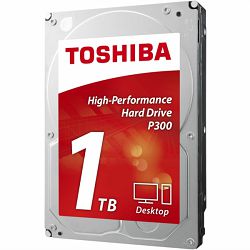 Tvrdi disk Toshiba 3.5" 1TB 5400 128MB P300 SATA 3