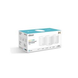 Kućni Mesh Wifi sustav TP-LINK Deco X10 (3 pakiranja) (AC1200, pokriva do 550 m², podržava do 100 uređaja)