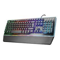 Tipkovnica TRUST GXT860 Thura (gaming, mehanička, RGB osvjetljenje crna)