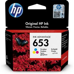 Tinta HP 653 cijan, magenta, žuta (originalna, standardnog kapaciteta, 1 komad)