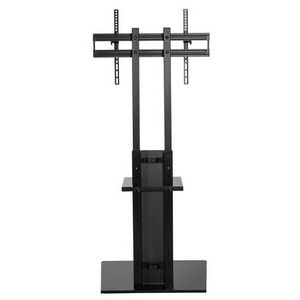 Maclean MC-865 Professional Modern TV Floor Stand with a Shelf for 37" - 70" Screens, max load 40kg, max VESA 600x400, Adjustable height, TV Entertainment Station