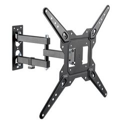 Univerzalni nosač za TV ili monitor MACLEAN, MC-701N (maksimalna VESA 400x400, 23-55", nosivost 30kg, crna)
