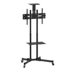 Stalak za TV podni prijenosni TECHLY (37"- 70", do 50 kg, nagib +/- 10°, podesiva visina, LCD/LED/Plazma) 