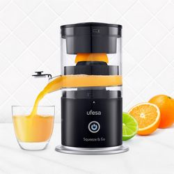 Električni sokovnik za citruse UFESA Squeeze & Go (s mogućnošću punjenja USB-C)