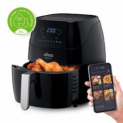 Digitalna zračna friteza UFESA (5L, s WiFi) Phantom crna crna
