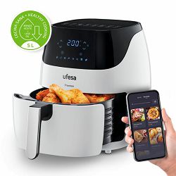 Digitalna zračna friteza UFESA (5L, s WiFi) Phantom White bijela