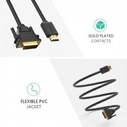 Kabel HDMI na DVI 24 + 1 UGREEN (2 m)