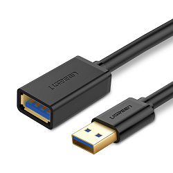 Produžni kabel USB 3.0 UGREEN (M na F, 2 m) crna