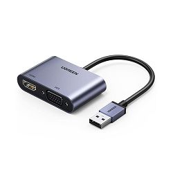 Adapter UGREEN USB 3.0 na HDMI/VGA 20518