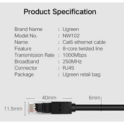 Kabel Cat6 UTP LAN UGREEN (30 m)