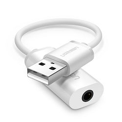 Adapter za USB-A na 3.5 mm aux kabel UGREEN 