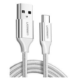 Kabel USB A na USB-C UGREEN (USB 2.0, 2 m) bijela