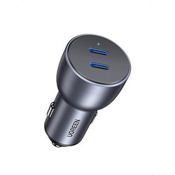 Punjač za auto UGREEN (2xUSB-C QC 3.0 40W)