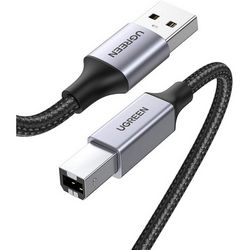 Kabel za printer UGREEN (USB 2.0 B, USB A na USB B kompatibilan s HP, Canon, Epson, Lexmark, Dell, Brother, 5m) 