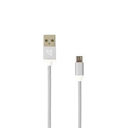 KABEL USB A Muški -> MICRO USB Muški 1.5 m Bijeli