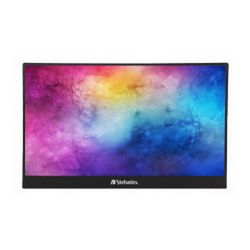 Verbatim PMT-15 prijenosni zaslon 15.6" 1920x1080 IPS, 16:9, Touch Panel, HDR, FreeSync, Low Blue Light, HDMIx1, USBx3