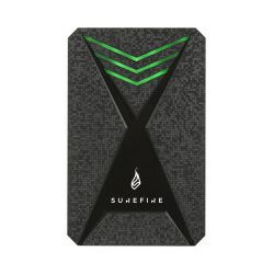 SureFire 2.5" Gaming Bunker 2TB HDD, USB 3.2 Gen 1 crni