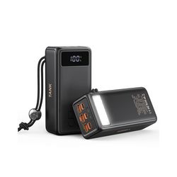 Prijenosna baterija VEGER Tank Boost (56000 mAh) crna