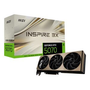 MSI GeForce RTX 5070 12G INSPIRE 3X OC NVIDIA 12 GB GDDR7