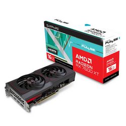 Grafička kartica SAPPHIRE Radeon RX 7600 XT PULSE Gaming OC (16GB, AMD Radeon RX 7600 XT, 2810 MHz, 128 bit)