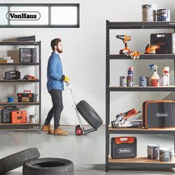 Polica s pet razina VONHAUS HAMMERITE (1.8m)