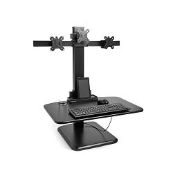 Radna stanica za više monitora VONHAUS Sand Sit & Stand 