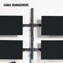 Stolni nosač za četiri monitora VONHAUS (do 32")