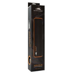 Podloga za miš BARACUDA BGMP-021 WALRUS Crna/narančasta 400x300 L