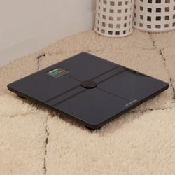 Withings Body Comp Complete Body Analysis Wi-Fi Scale - crna