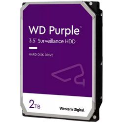HDD AV WD Purple (3.5, 2TB, 256MB, 5400 RPM, SATA 6 Gb/s)