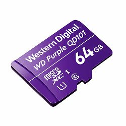MicroSD kartica WD (64 GB, Purple, Ultra)