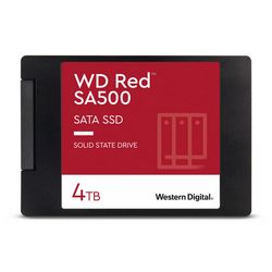 SSD disk WD SA500 (Crvena, 4TB, SATA3, 6.35cm/2.5")