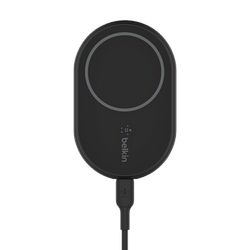 Belkin BOOST CHARGE Magnetic wireless Car Vent Mount + Car Charger- CLA - crna