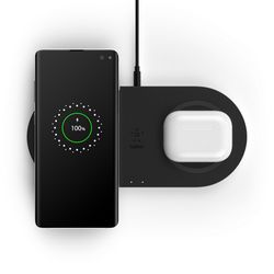 Belkin BOOST_CHARGEa Dual Wireless Charging Pads - crna