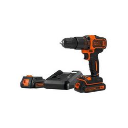 Bušilica BLACK+DECKER BDCDC18KB (crna, 18V, 2.0 AH Li-ion, 2 baterije, 2 brzine, 0-360/0-1400 rpm)