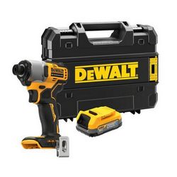 Udarne bušilice DEWALT DCF840E1T (18V, 1x1,7Ah Powerstack, žuta)