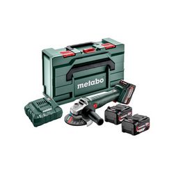 Kutna brusilica METABO W 18 L 9-125 QUICK 3x4,0Ah (18V, promjer diska 125mm, 3 baterije od 4,0Ah)