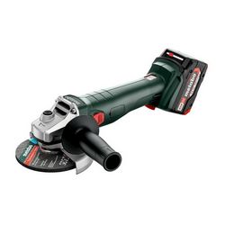 Kutna brusilica METABO W 18 7-125 2x4,0Ah METABOX (18V, 7-125mm, 2x4,0Ah, uključena Metabox torba)