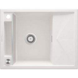 1-bowl magnetic granite sink with drainer
