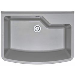 1-bowl kitchen sink - fixed to the wall