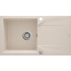 1-bowl granite sink with drainer